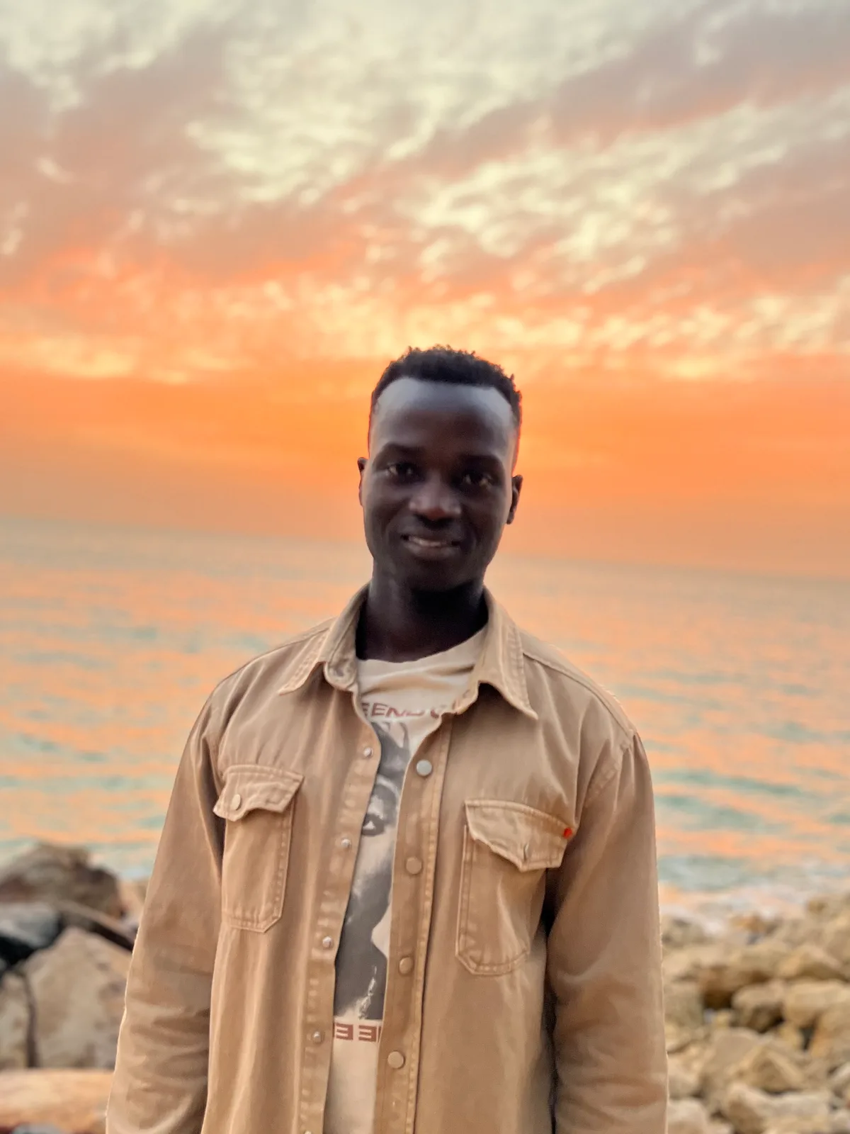 Ritratto del fondatore di Con Me in Senegal